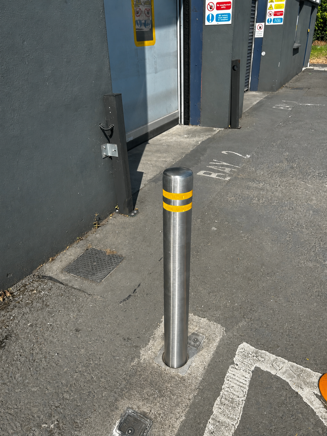 Mercury Sub Surface Mount Stainless Steel Bollard