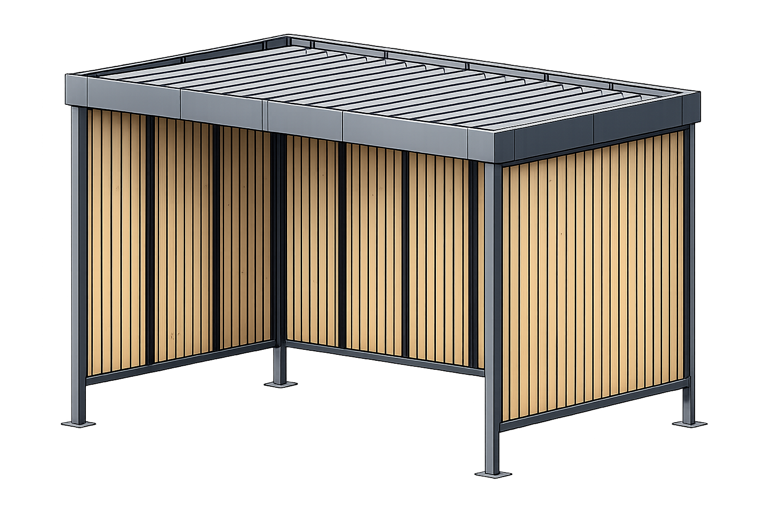 Pittman Oslo Cycle Shelter