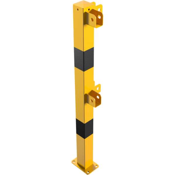 Protection Post With Rails Defender Protective Railing System | Pittman