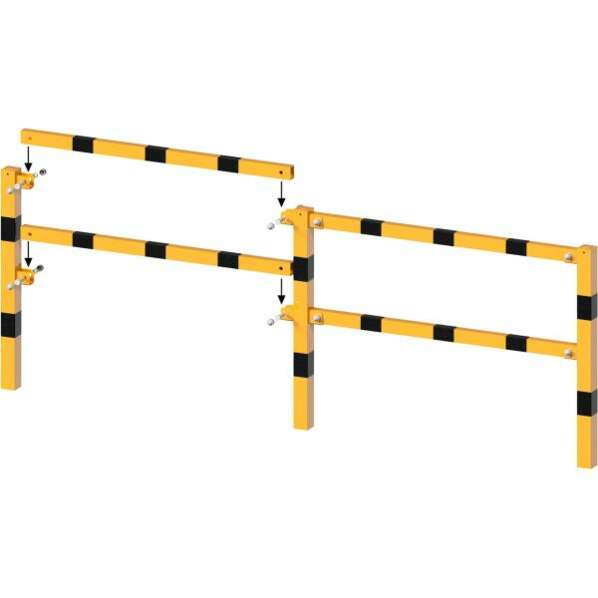 Protective Railing Structure Defender Protective Railing System | Pittman
