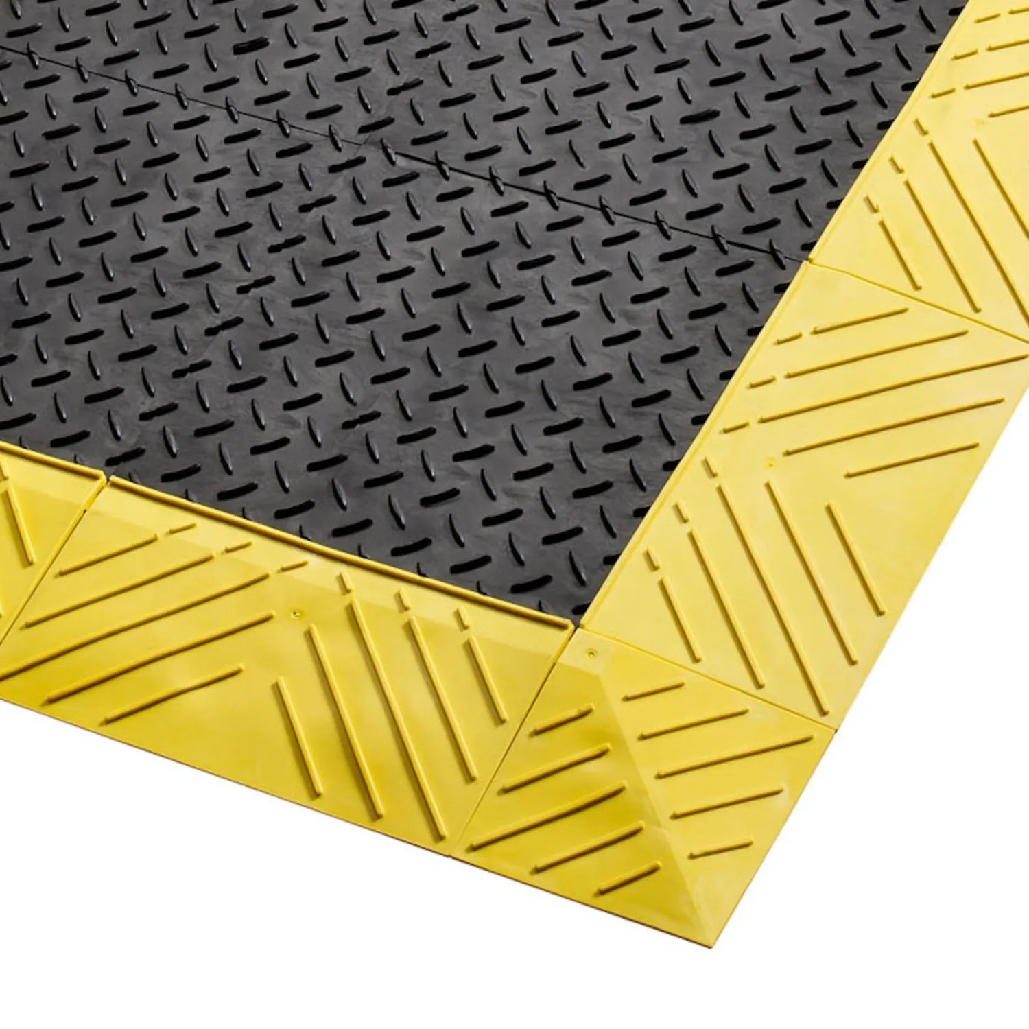 Diamond Flex Lok™ Solid Anti-Fatigue Mat Corner Detail