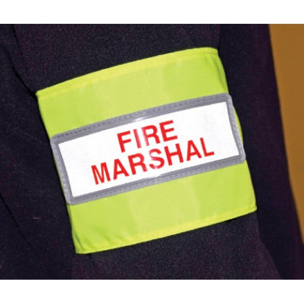 Fire Warden/Fire Marshal Reflective Armbands