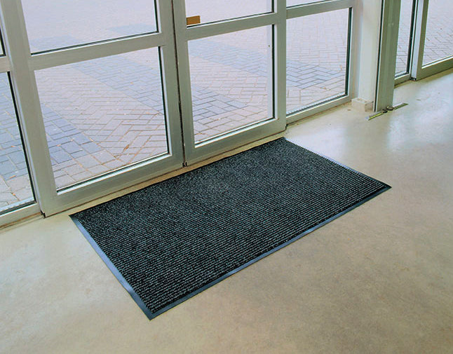 Heritage Rib® Entrance Mat At Doorway