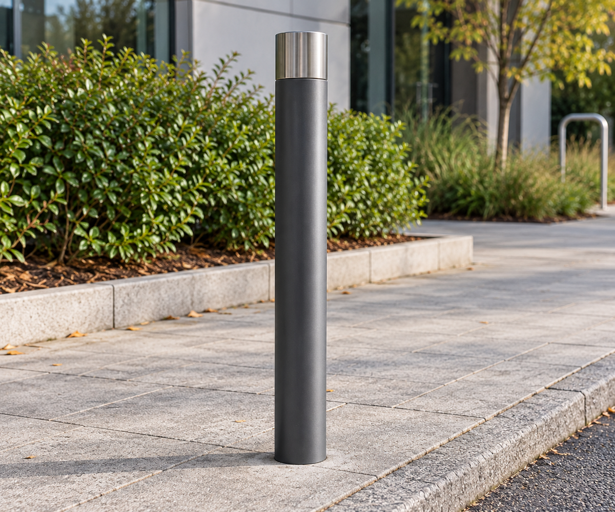 Halo Stainless Steel Bollard – 114mm – Fixed or Removable
