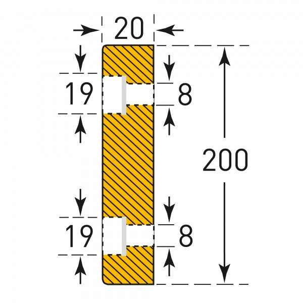 Rectangle Surface Protection Foam