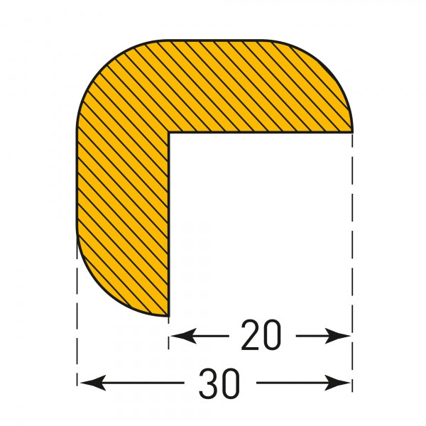 Right Angle Edge Protection Foam