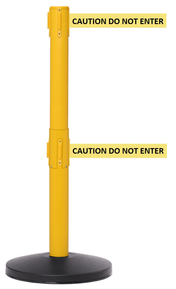 SafetyMaster Twin Retractable Belt Barrier