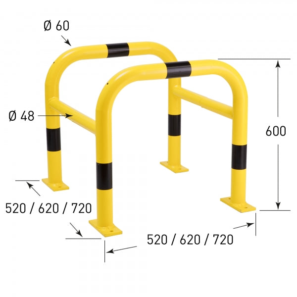 Traffic-Line Column Protectors