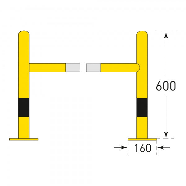 Traffic-Line Column Protectors