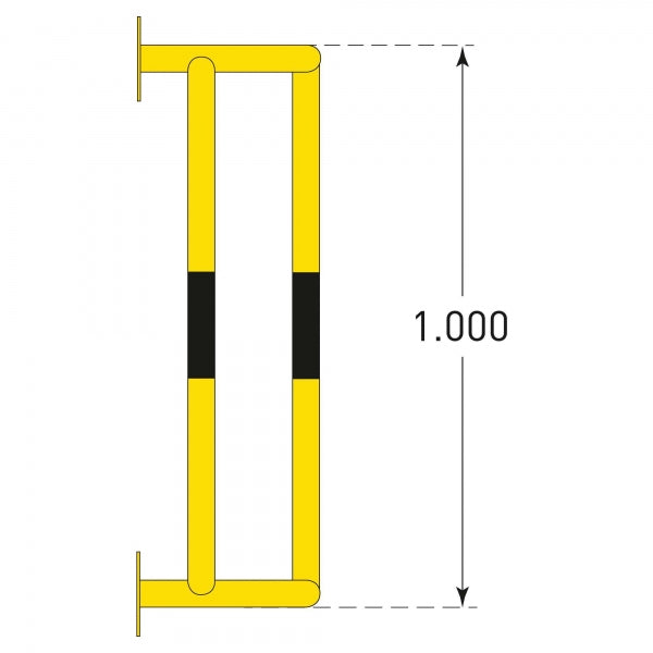 Traffic-Line Vertical Pipe Protectors