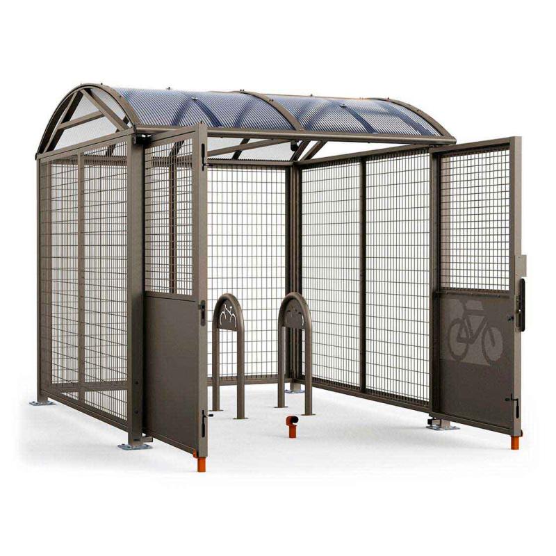 Secure Motorcycle Compound Voute High Security Bike Compound | Pittman