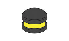 114MM RUBBER BOLLARD CAP