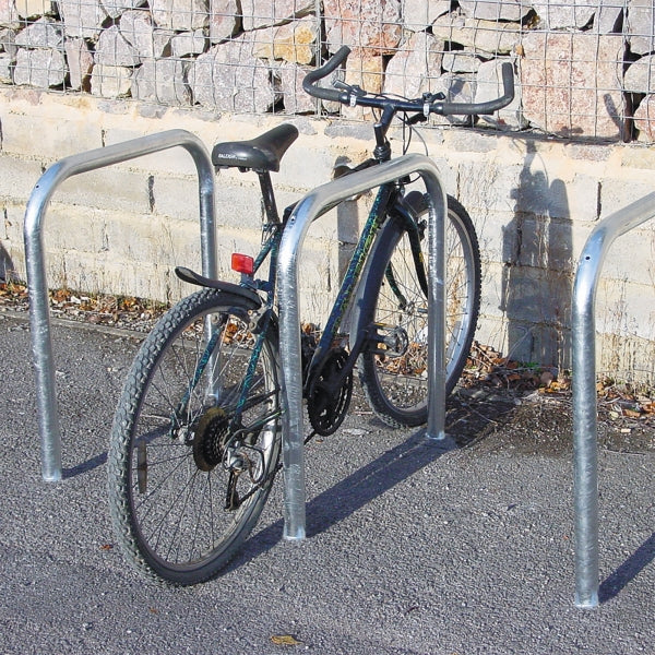 Sheffield Cycle Stand - Galvanised - Sub-Surface Mount