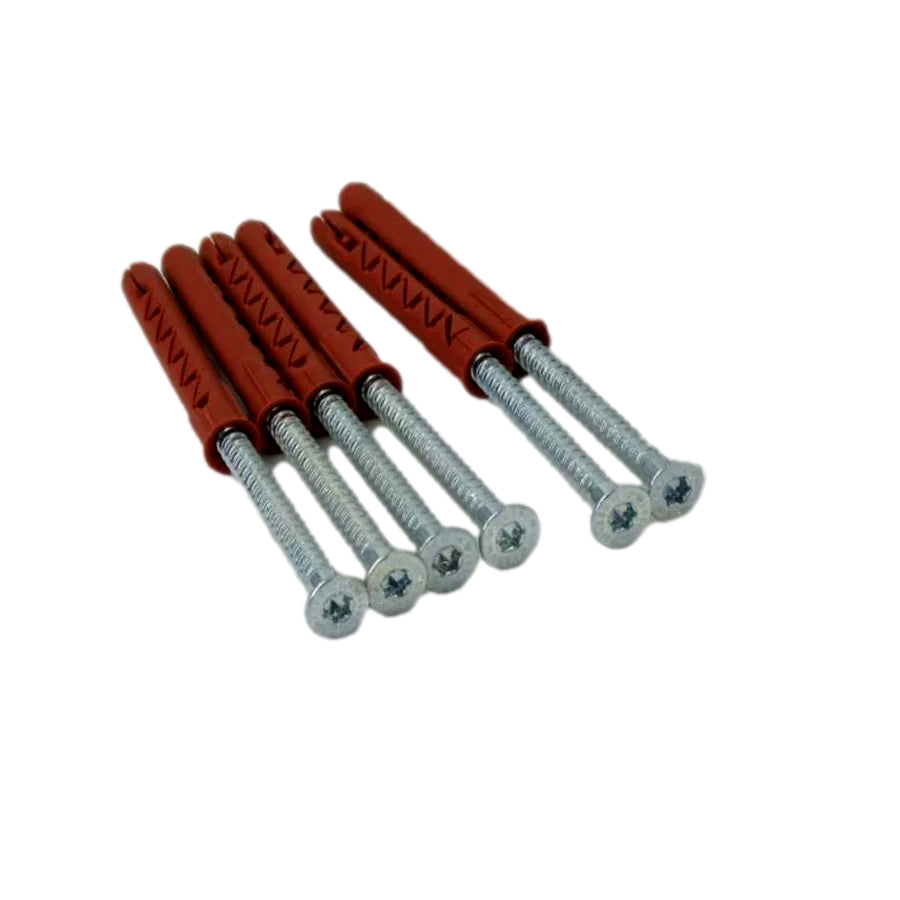 Set of 6 Tailored Coachscrew with Plug