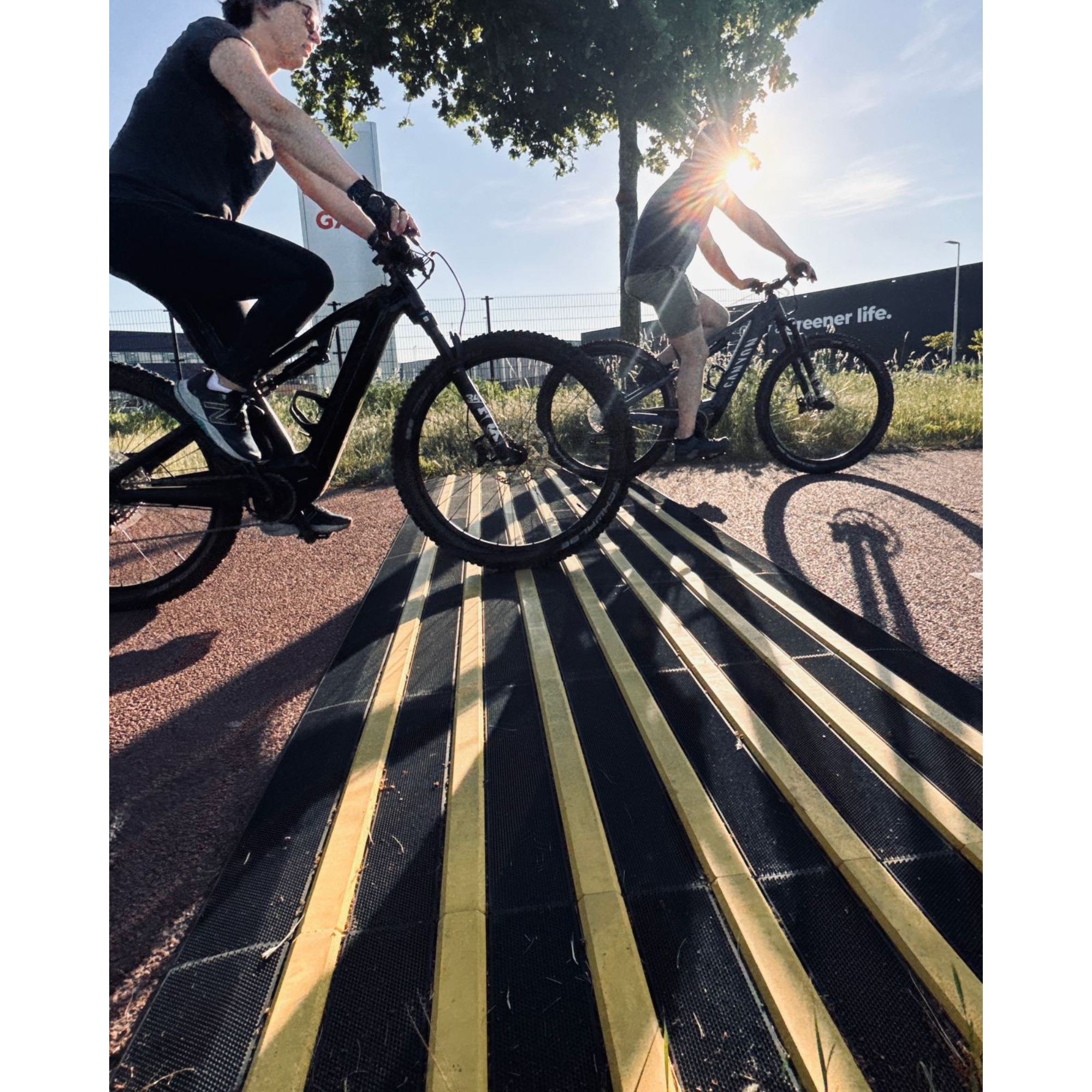 Greenway Speed Bump