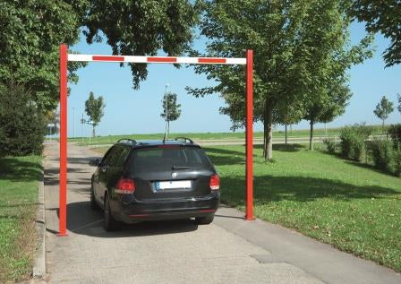 Compact Vehicle Height Restrictor - Pivot Style