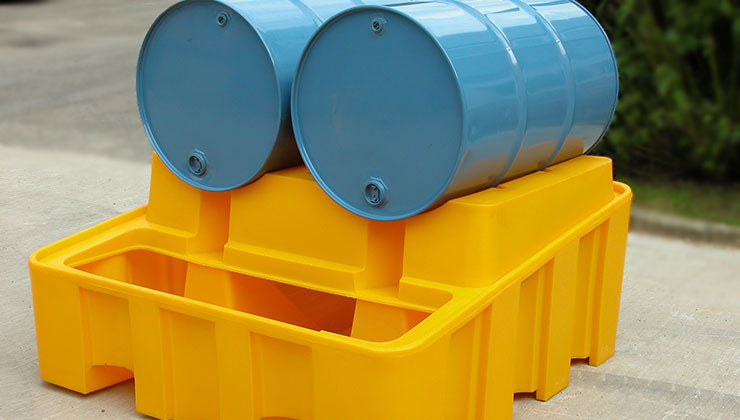 Drum Racking And Dispensing Bunds