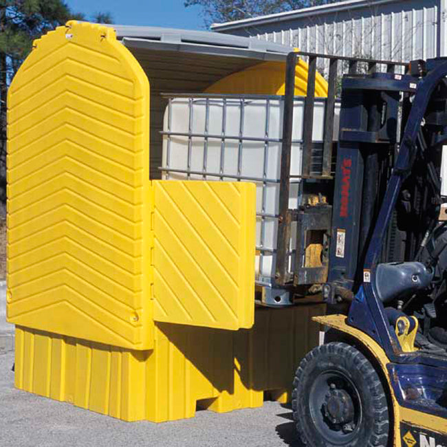 Hardtop Protected IBC Spill Pallets