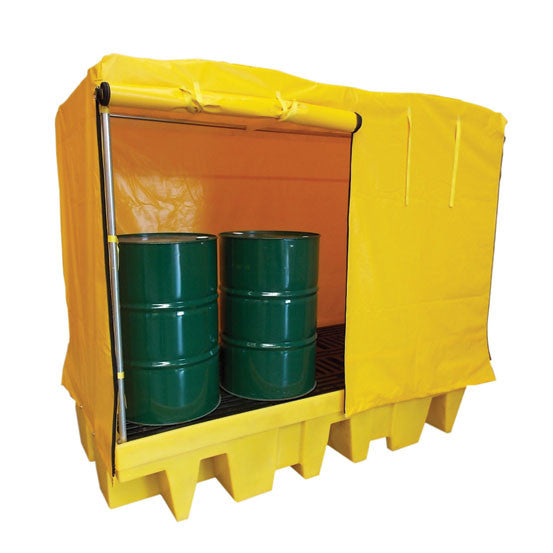 IBC Spill Pallet With Frame & Cover
