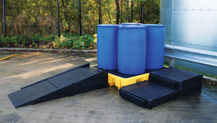 Drum Spill Pallet Ramp