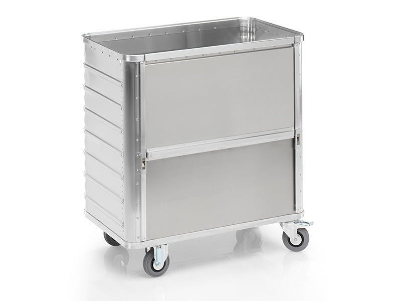 Aluminium Transport Trolley - Slide Down Side