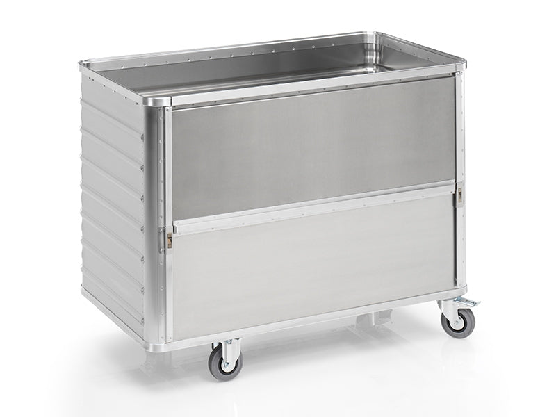 Aluminium Transport Trolley - Slide Down Side