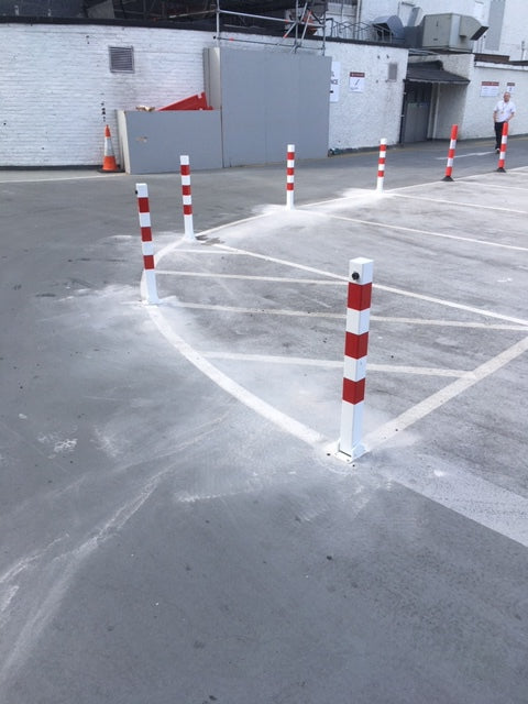 Autobahn Fold Down Parking Post
