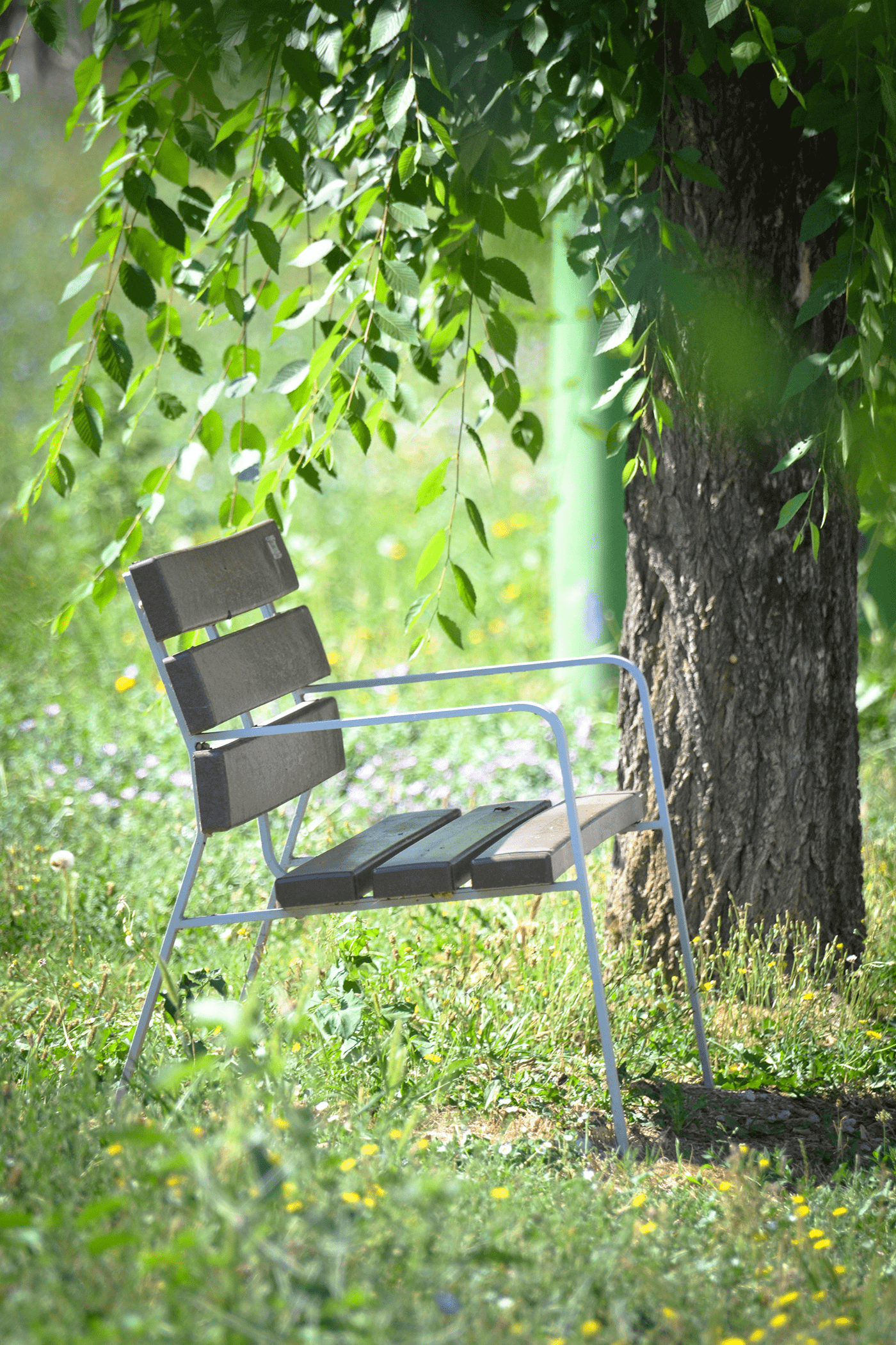 Benito EcoSens Recycled Park Bench