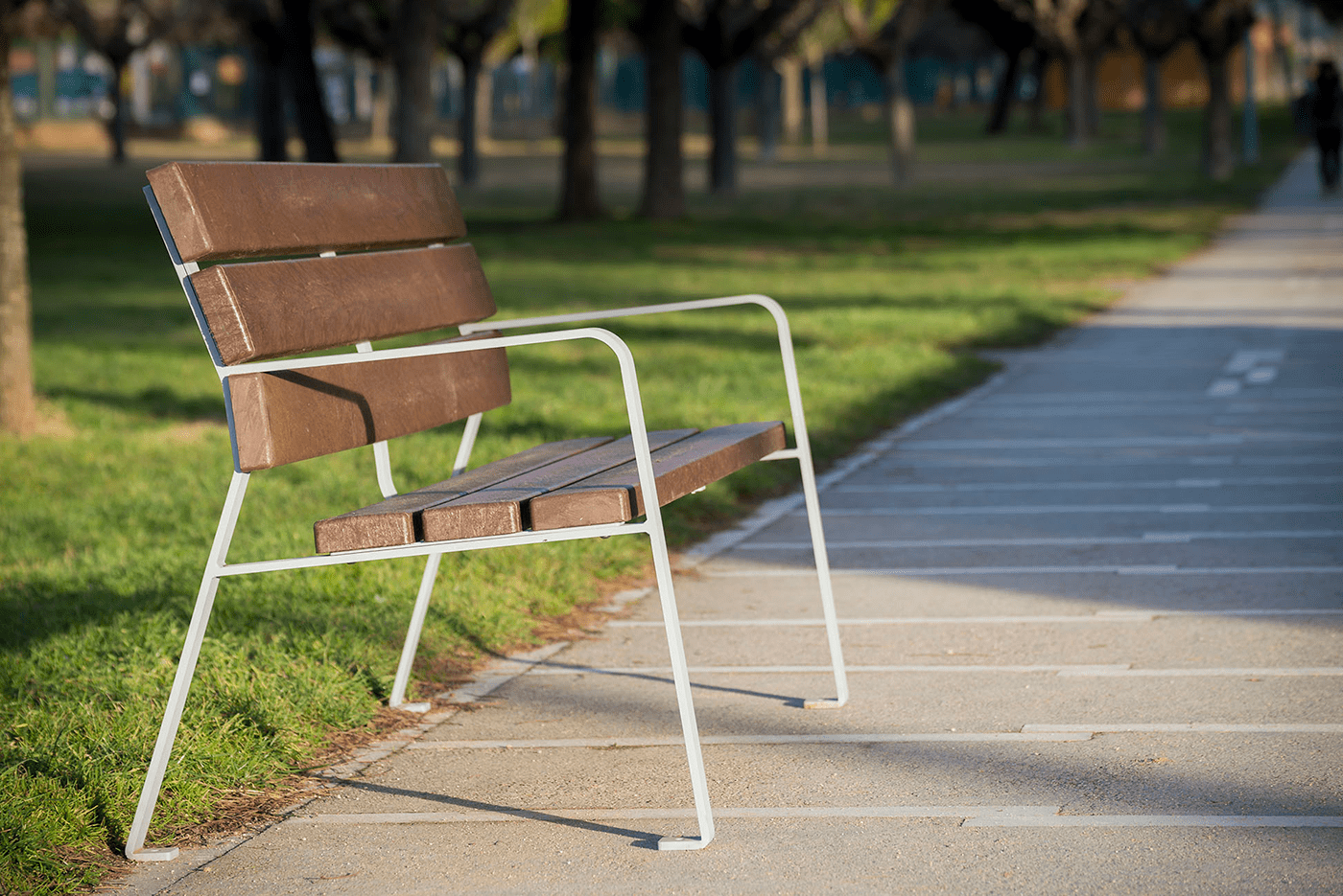 Benito EcoSens Recycled Park Bench