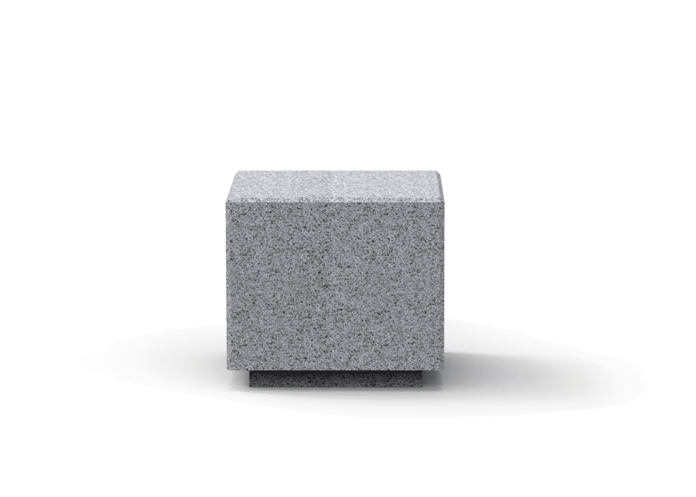 Benito Kube Concrete Bench