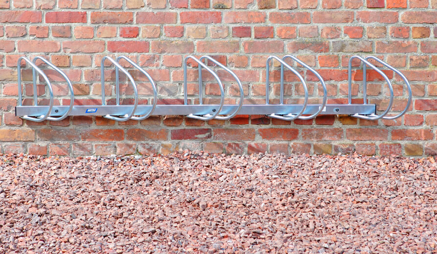 5-Head Wall Bike Rack