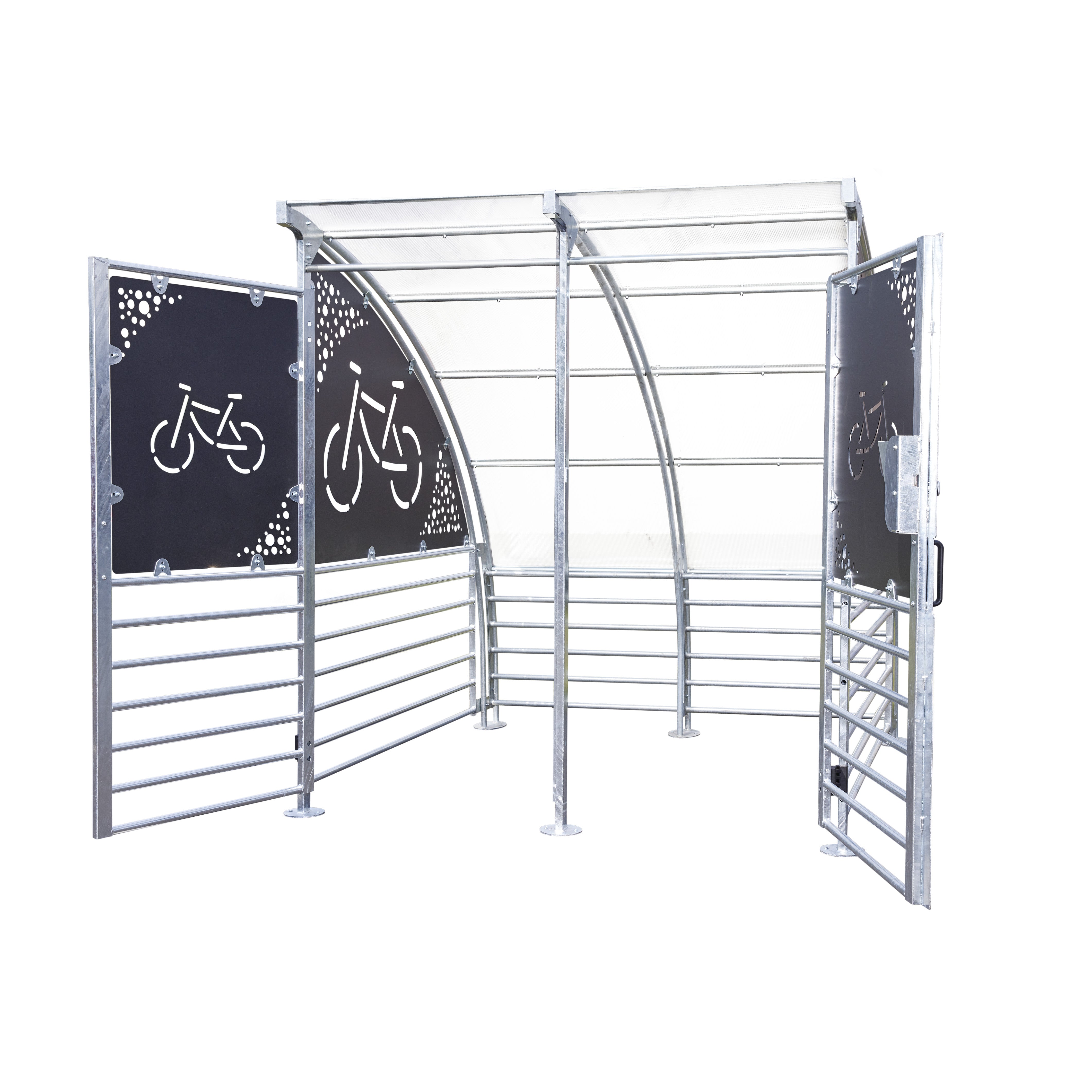 Calais Compact Secure Cycle Shelter