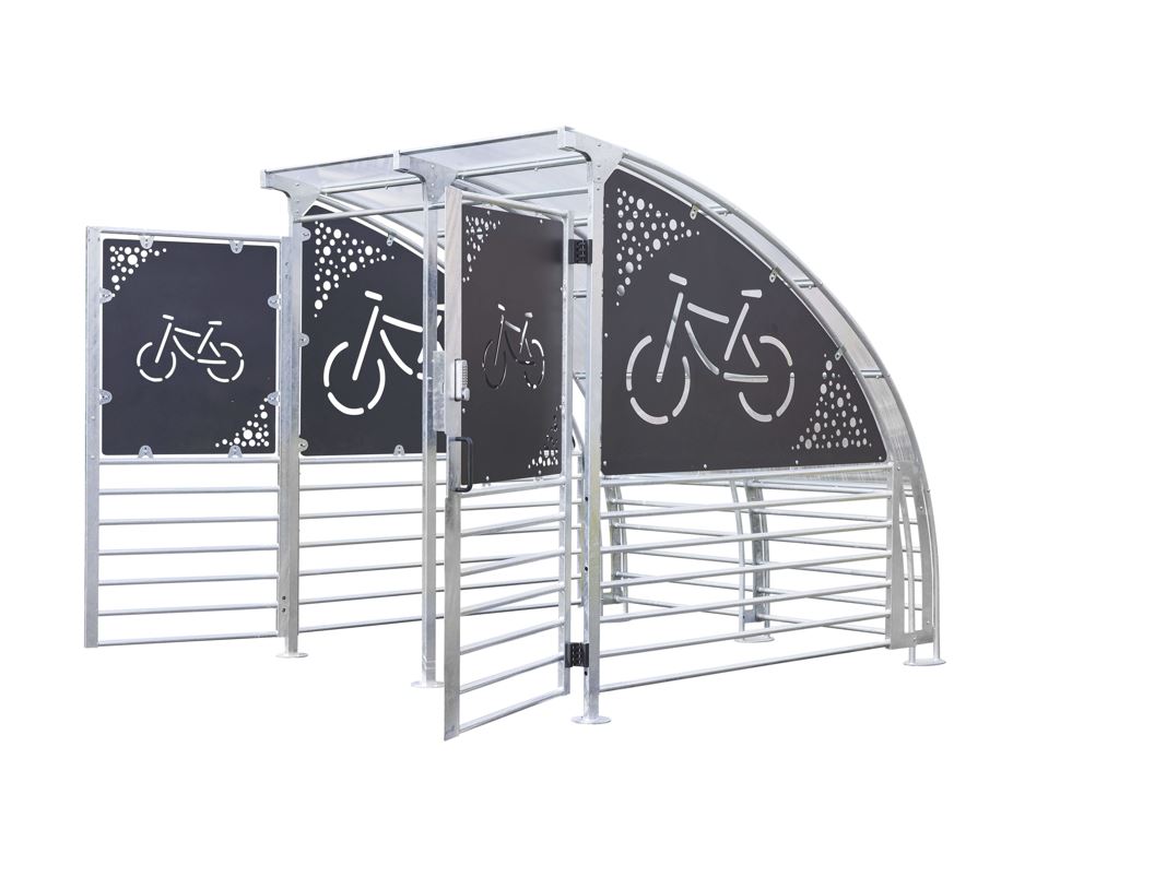 Calais Compact Secure Cycle Shelter
