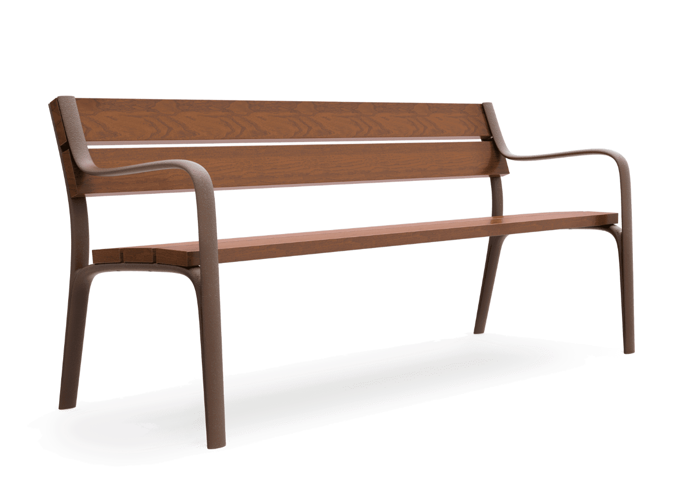 Benito Citizen Wooden Park Bench