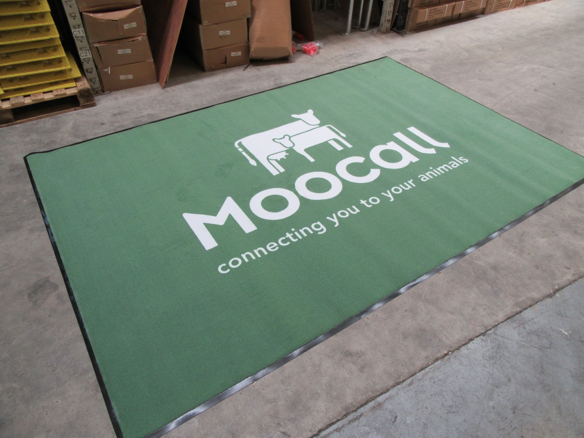 Logo Standard Entrance Mat Moocall