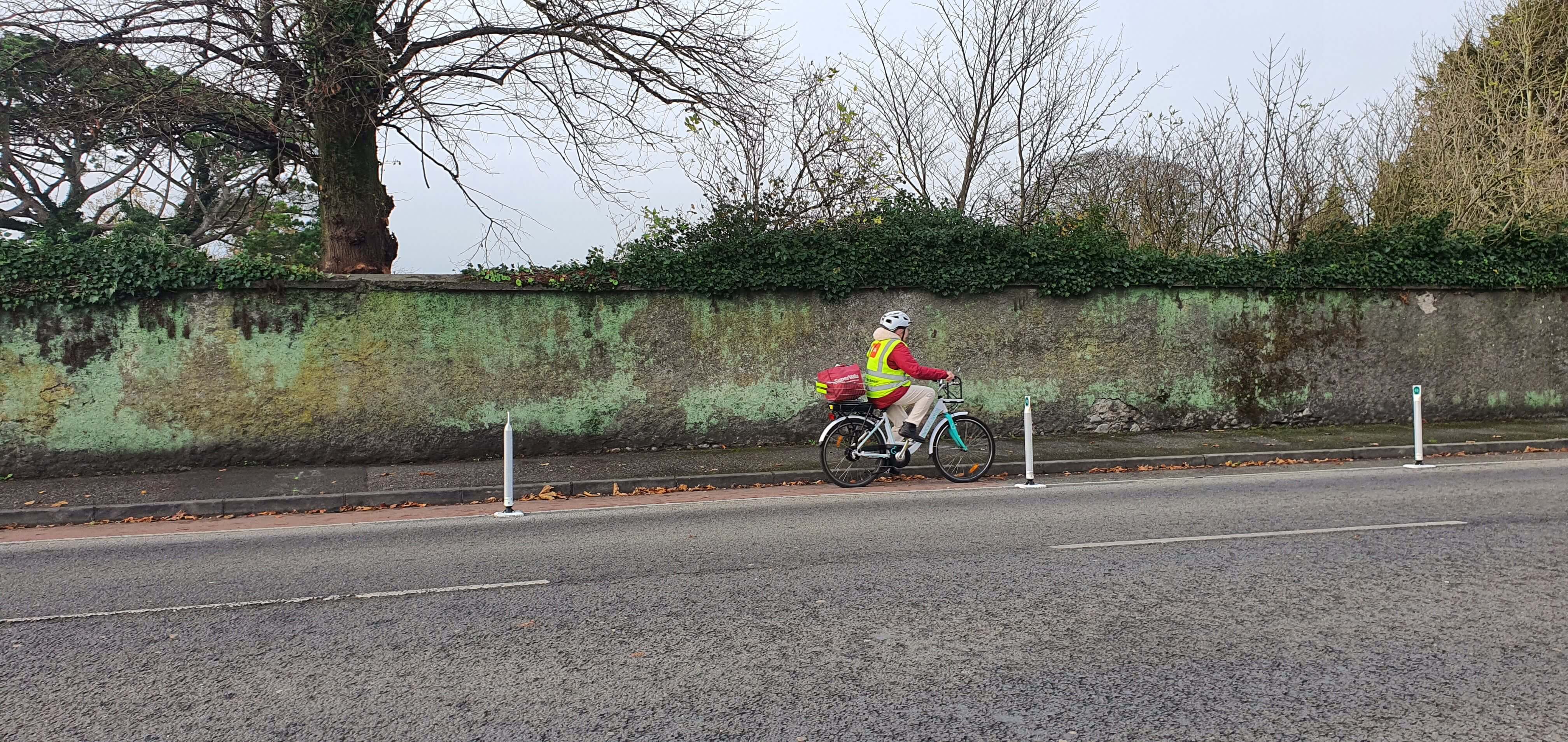 Cycle Max Bollard - White