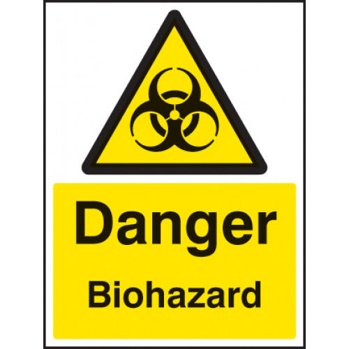 Danger Biohazard Safety Sign