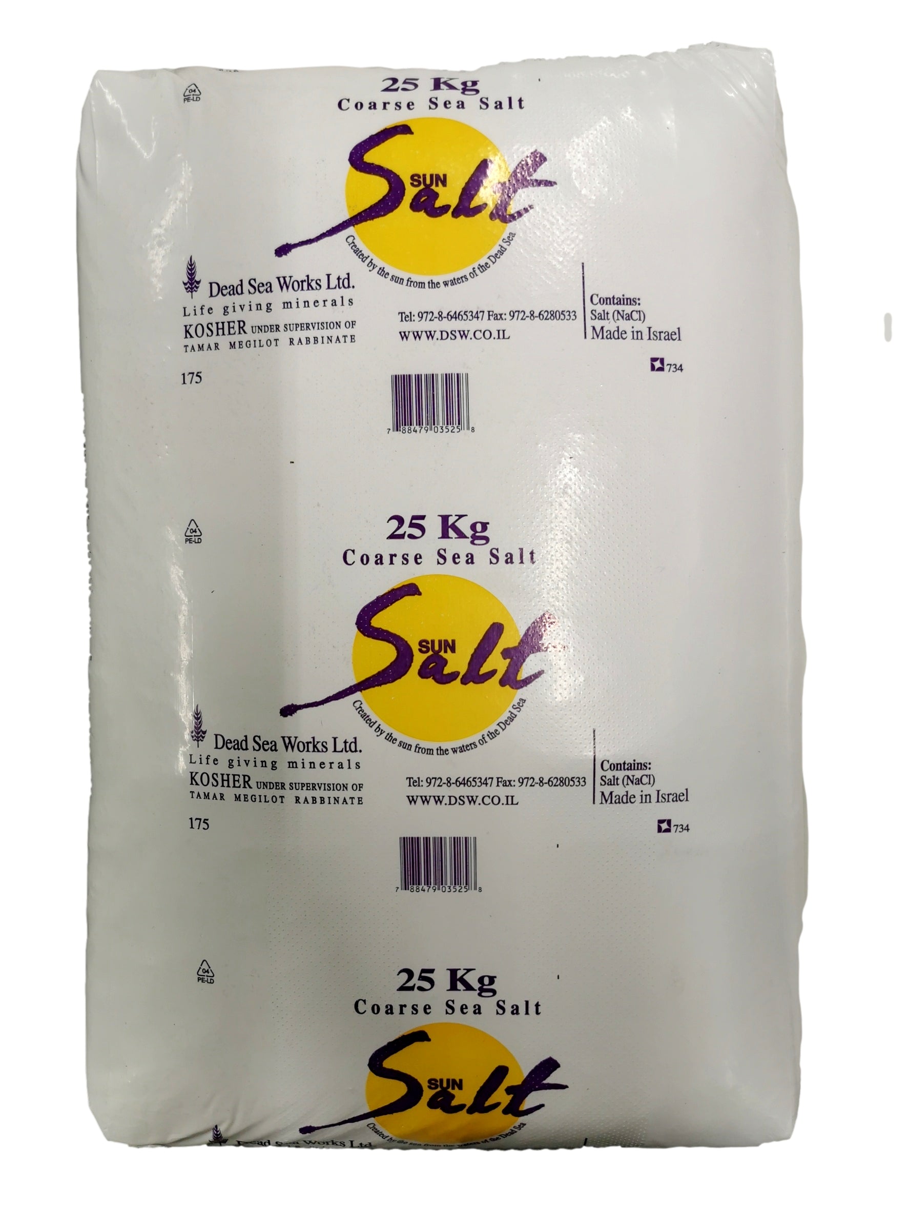 Refined Coarse De-Icing Granular Salt