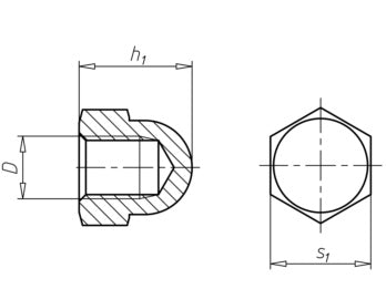Dome Nut Set