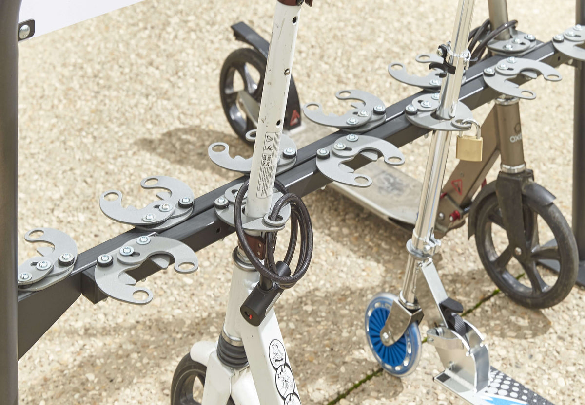 Moped Glass Rack GHP Scooter Rack | Pittman