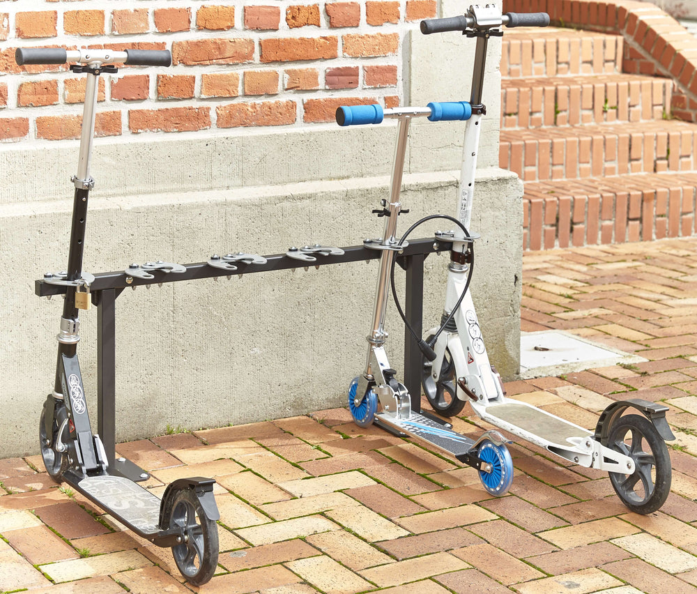 Outside Scooter Racks GHP Scooter Rack