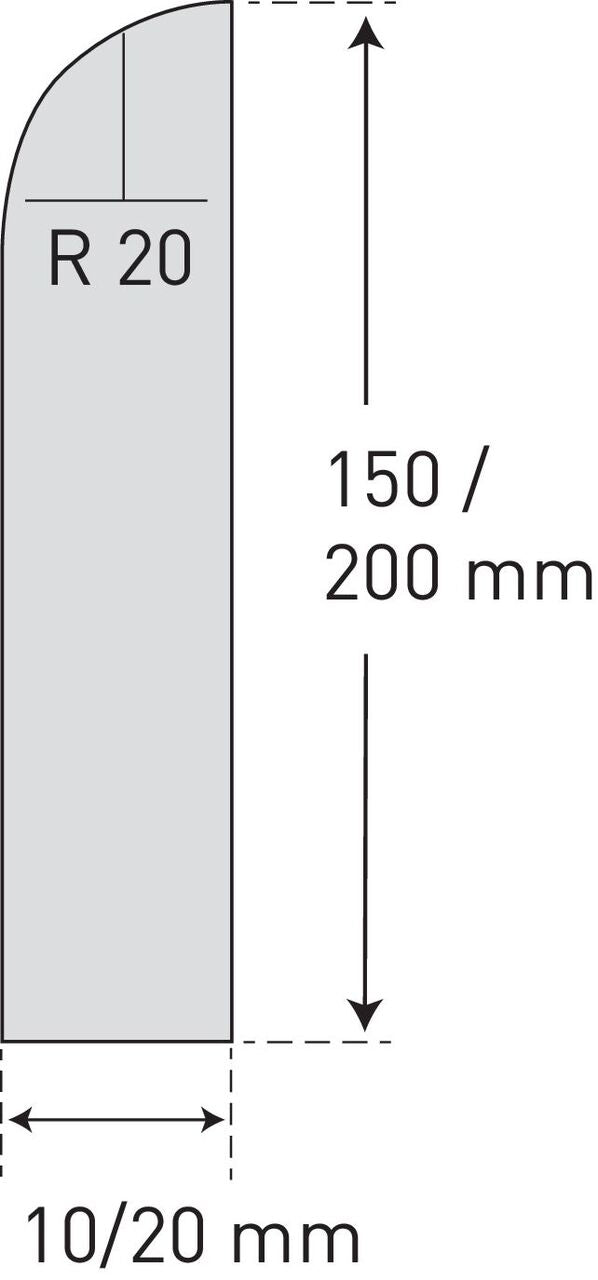 Hospital Wall Protection Profile Dimensions