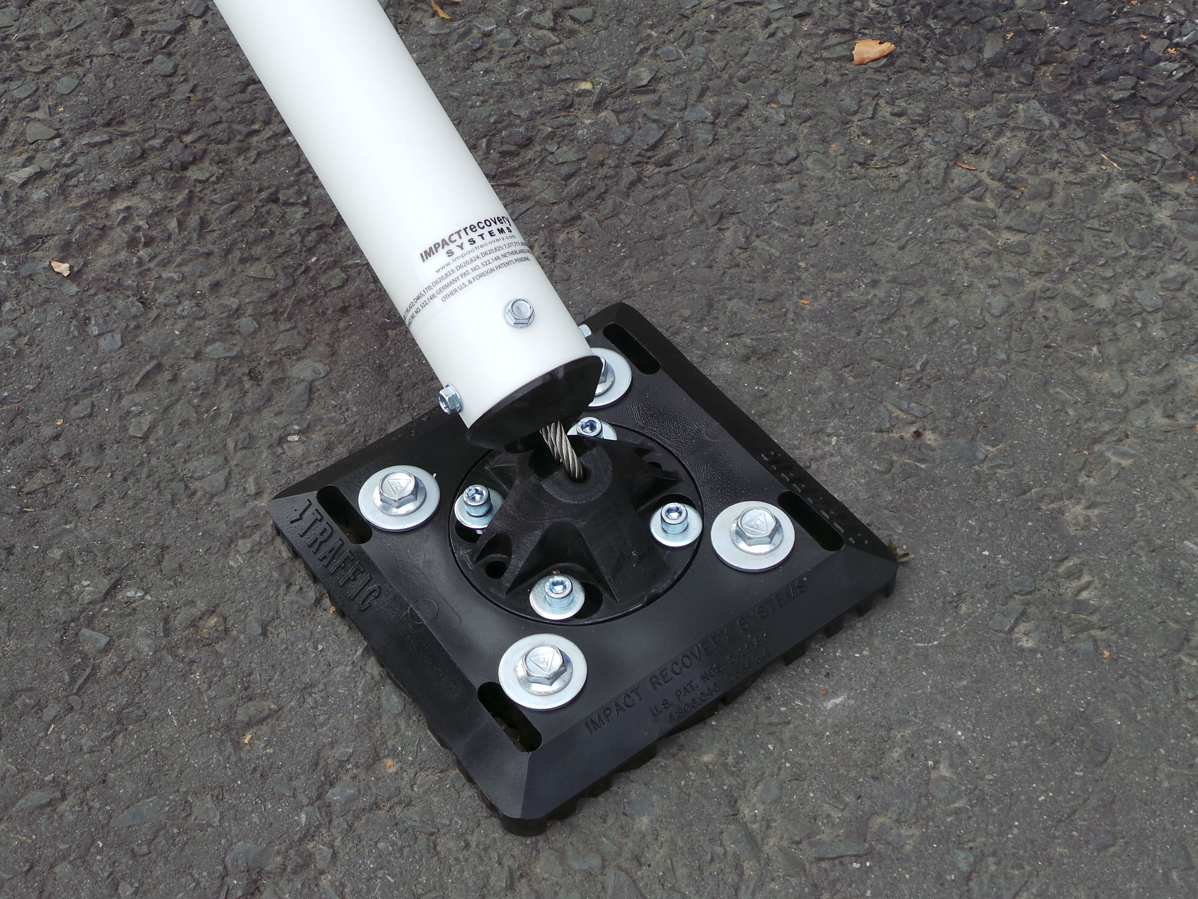 Impact Recovery Systems FLEX POST White/Red