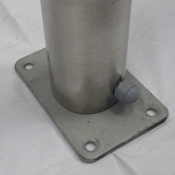 Street Stainless Steel Fold Down Bollard Ø 76mm