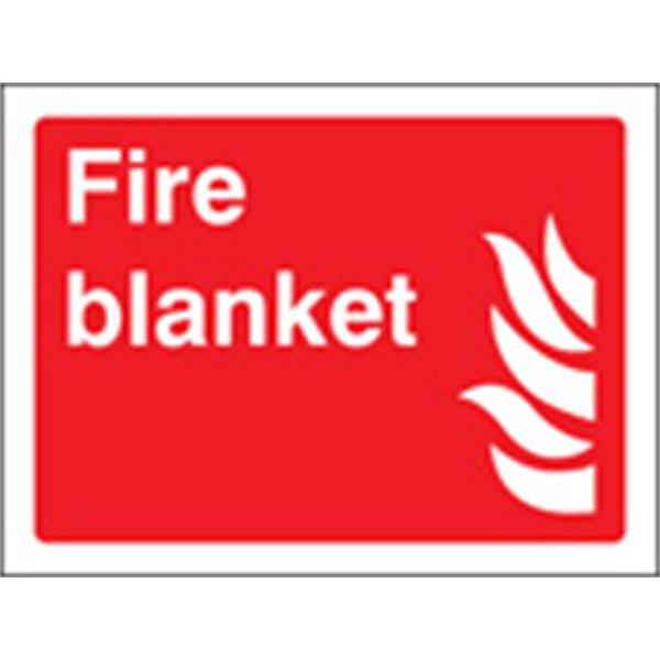 Fire Blanket Identification Sign