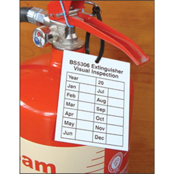 Visual Inspection Tag | Safety Signs | Pittman Ireland