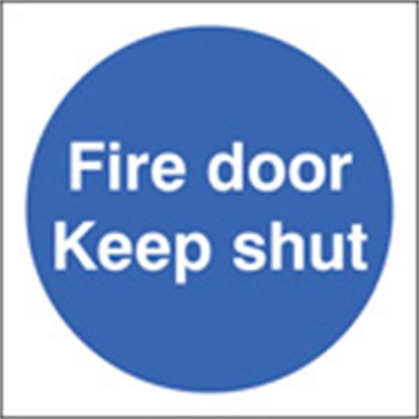 Fire Door Keep Shut Door Sign