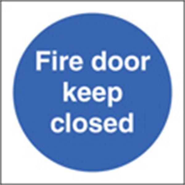 Fire Door Keep Closed Door Sign
