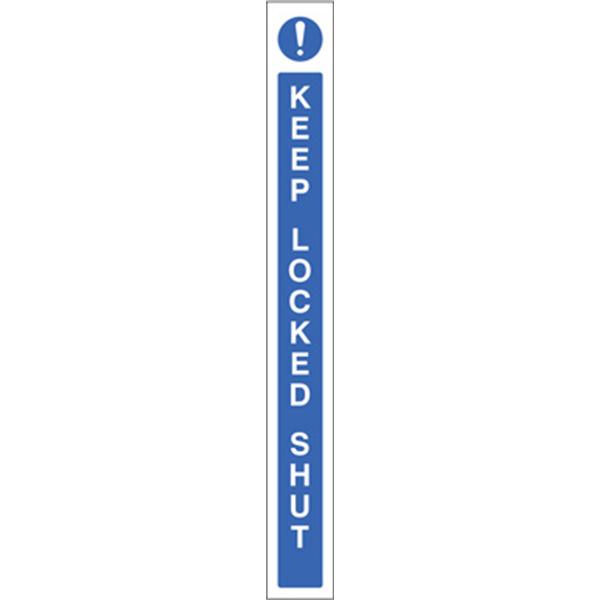 Door Edge Self Adhesive Signs