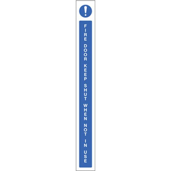 Door Edge Self Adhesive Signs